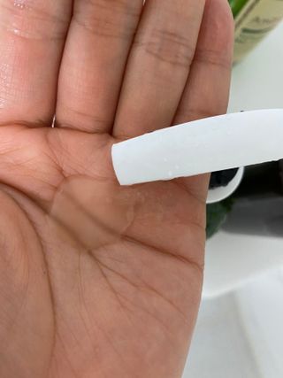 올리브 오일 스킨케어 컴퍼니 [OOSC] 향기로운 보습 로즈 제라늄 바디워시 500ml — 5점을 준 리뷰어가 2021년 5월 올린 사용 사진