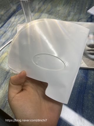 아이디플라코스메틱 페이스핏 플라스터 마스크 _ 리뉴얼 — 5점을 준 리뷰어가 2022년 4월 올린 사용 사진