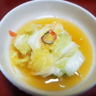 셰프애찬 단호박 백김치 1kg — 5점을 준 리뷰어가 2022년 10월 올린 사용 사진