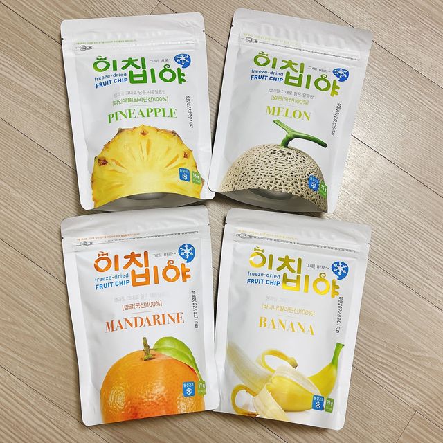 동결건조 과일칩 이치비야 4종 set 리뷰 사진