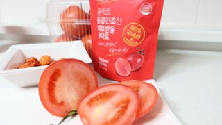 레드닥터 완숙토마토 + 통째로 동결건조한 대추방울토마토 — 5점을 준 리뷰어가 2022년 12월 올린 사용 사진