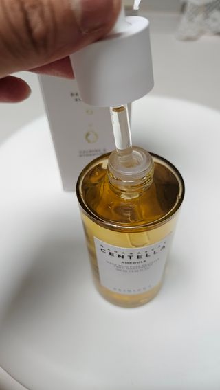 [스킨1004] 마다가스카르 센텔라 앰플 100ml — 4점을 준 리뷰어가 2024년 5월 올린 사용 사진