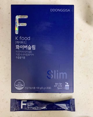 똥기사의 케이푸드 화이버슬림 — 5점을 준 리뷰어가 2021년 1월 올린 사용 사진