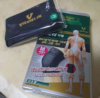 반테린서포터 무릎보호대 — 5점을 준 리뷰어가 2021년 6월 올린 사용 사진