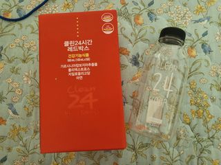 클린24시간 레드박스 1BOX(5포) + 전용보틀(500ml) — 5점을 준 리뷰어가 2024년 3월 올린 사용 사진