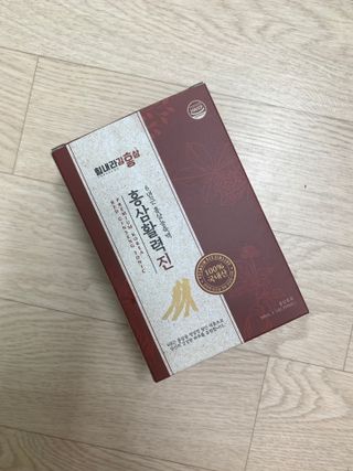 힘내라김홍삼 홍삼활력진 50ml x 5포 — 3.5점을 준 리뷰어가 2021년 4월 올린 사용 사진