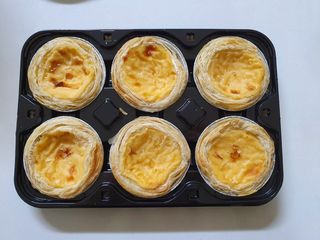 디앙뜨 포르투갈 에그타르트 오리지널 맛+패션후르츠 맛 중 택1 — 5점을 준 리뷰어가 2021년 8월 올린 사용 사진