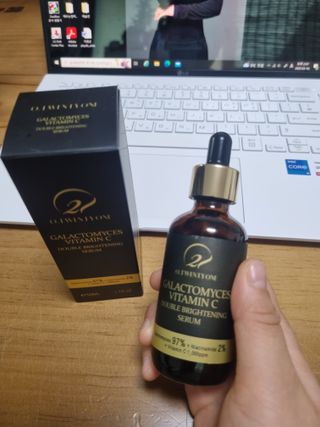 오투에니원 갈락토미세스 비타민 C 더블 브라이트닝 세럼 50ml — 5점을 준 리뷰어가 2023년 1월 올린 사용 사진