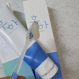 [심폐소생소] 무불소 임산부 천연 치약 — 5점을 준 리뷰어가 2021년 8월 올린 사용 사진