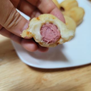 Dog&Ball 독앤볼 [Dog&Ball] 미니찹쌀볼도그 찹쌀치즈볼 — 5점을 준 리뷰어가 2021년 9월 올린 사용 사진