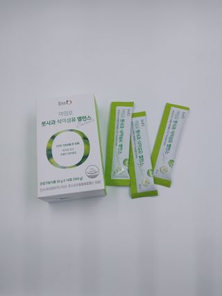 아임오 풋사과 식이섬유 밸런스 젤리 14포 — 4점을 준 리뷰어가 2021년 10월 올린 사용 사진