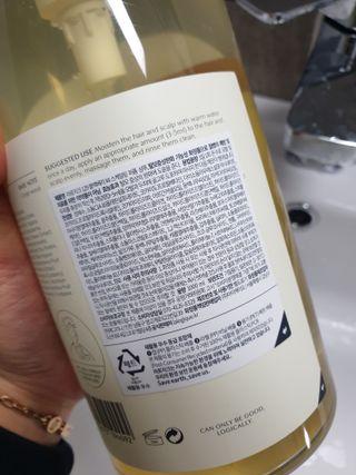 라로지크 X4 스케일링 퍼퓸 샴푸 1,000mℓ — 5점을 준 리뷰어가 2021년 12월 올린 사용 사진