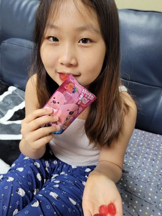 [팔도] 잔망루피젤리 믹스베리맛 42g 8개 — 5점을 준 리뷰어가 2022년 2월 올린 사용 사진
