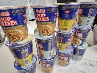 NISSIN 닛신 컵누들  4종 - 씨푸드오리지날, 씨푸드 스파이시, 씨푸드 커리, 씨푸드 XO소스 — 5점을 준 리뷰어가 2023년 1월 올린 사용 사진