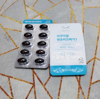 메디포스트 모비타 아쿠아셀 엔초비오메가3 60캡슐 — 5점을 준 리뷰어가 2023년 1월 올린 사용 사진