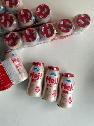 [구매평]▪︎ 덴마크 하이(Hej!) 브랜드 패키지(요구르트, 그릭요거트)only 로켓프레쉬 — 5점을 준 리뷰어가 2025년 5월 올린 사용 사진