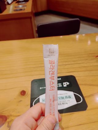 더리틀스 콜라겐부스터 — 5점을 준 리뷰어가 2022년 12월 올린 사용 사진