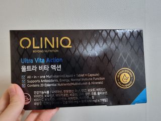 올리닉 울트라비타액션 — 5점을 준 리뷰어가 2021년 12월 올린 사용 사진
