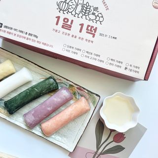 [푸디푸디] 1일1떡!  가래떡 낱개포장 아침식사 식사대용! 7종 세트 혼합 (1BOX=14개입) — 5점을 준 리뷰어가 2022년 6월 올린 사용 사진