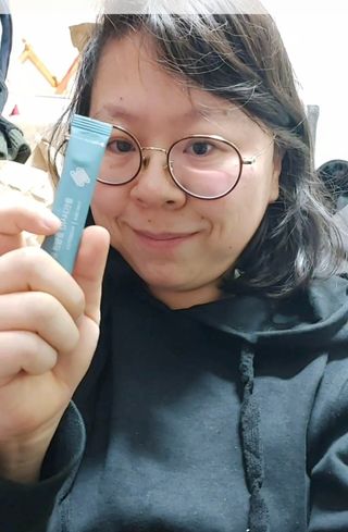 클린24시간 슬림앤유산균 1박스 (3.5g X 15포) — 5점을 준 리뷰어가 2023년 2월 올린 사용 사진