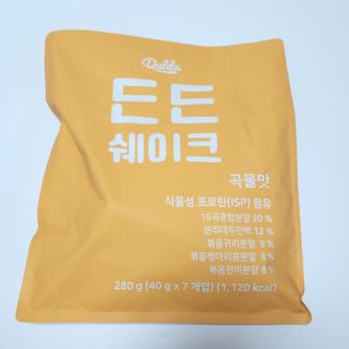 [덜다] 든든 식물성 단백질 쉐이크 40g X 7입 (곡물/딸기) — 5점을 준 리뷰어가 2023년 8월 올린 사용 사진