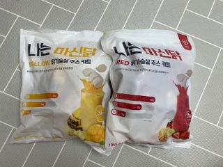 수플먼트 나는 마신닭!! 닭가슴살 주스키트, 먹기 힘들었던 닭가슴살 이제는 마시자 — 5점을 준 리뷰어가 2023년 3월 올린 사용 사진