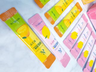 비타앤C 레몬맛, 망고맛 — 5점을 준 리뷰어가 2021년 4월 올린 사용 사진