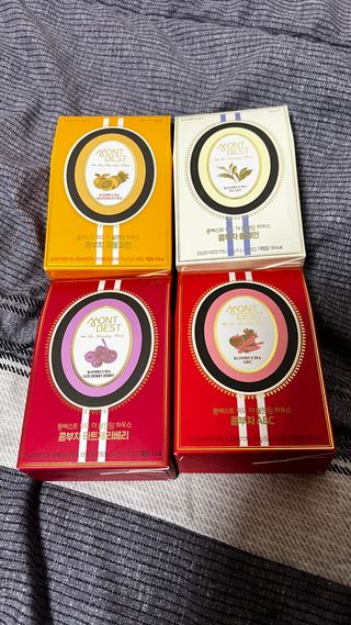 [몽베스트] 위드더 블랜딩 하우스 콤부차 _ 버라이어티팩 — 5점을 준 리뷰어가 2024년 3월 올린 사용 사진