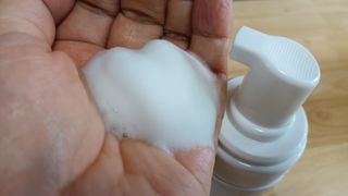 MF프리 [닥터문] 유산균 락토케어 질경초 여성청결제 200ml (폼타입) — 5점을 준 리뷰어가 2022년 7월 올린 사용 사진