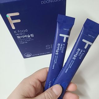 똥기사의 케이푸드 화이버슬림 — 5점을 준 리뷰어가 2021년 3월 올린 사용 사진