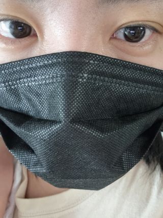 에어에이드 컬러 덴탈 마스크 — 5점을 준 리뷰어가 2021년 8월 올린 사용 사진