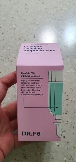 닥터에프파이브 시카페이트 카밍 앰플샷 15ml — 4.5점을 준 리뷰어가 2022년 6월 올린 사용 사진