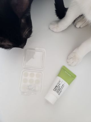 닥터플리너스 제트 큐어 크림 30ml + 제로 트러블 패치 9EA — 5점을 준 리뷰어가 2022년 4월 올린 사용 사진