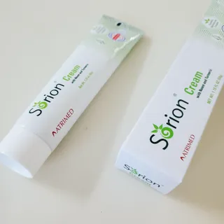 건선/아토/습진/민감성 피부 천연보습진정크림 소리온 크림 & 센시티브 크림 50g — 3점을 준 리뷰어가 2022년 1월 올린 사용 사진
