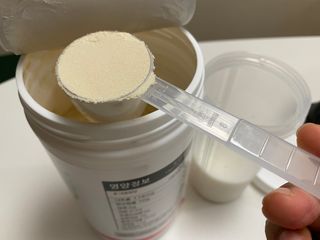 뉴트리션팩토리 닥터큐어 프리미엄쉐이크 다이어트쉐이크 — 5점을 준 리뷰어가 2021년 10월 올린 사용 사진