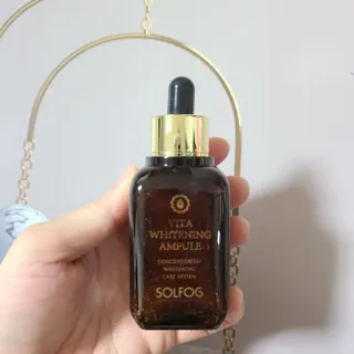 소담스퀘어 상암 솔포그 비타민 화이트닝 앰플 50ml 안티에이징 항산화 가미 잡티 트러블 세라마이드 — 5점을 준 리뷰어가 2022년 11월 올린 사용 사진