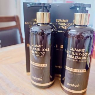 썸헤어 / SUMHAIR 썸헤어  써밋 안티 헤어로스 샴푸+트리트먼트 — 5점을 준 리뷰어가 2021년 5월 올린 사용 사진