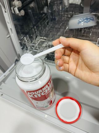 소담스퀘어 상암 져니투키친 올인원 식기세척기 세제 1kg — 4점을 준 리뷰어가 2022년 11월 올린 사용 사진