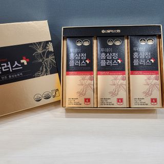 서울약사신협_투데이홍삼정플러스스틱_10g x 30포 — 5점을 준 리뷰어가 2021년 7월 올린 사용 사진