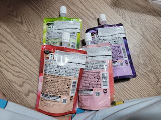 ORIHIRO 오리히로 곤약젤리 제로칼로리 130g 4종 4팩(맛별로 1팩씩) — 5점을 준 리뷰어가 2023년 1월 올린 사용 사진