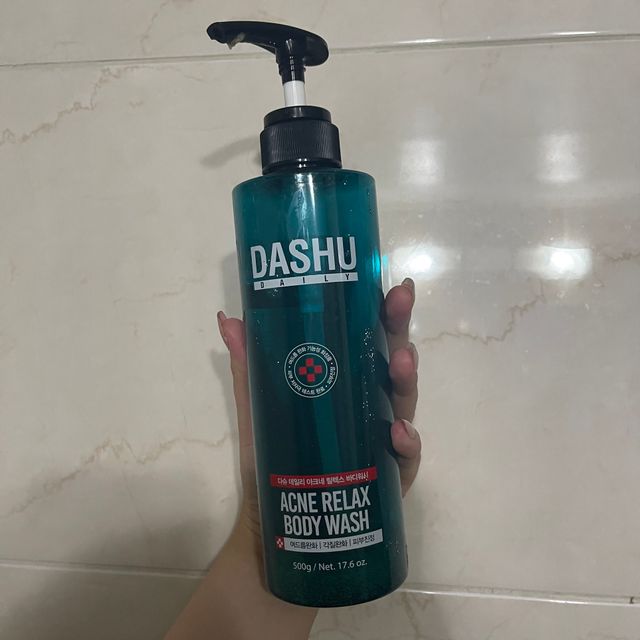 다슈 데일리 아크네 릴렉스 바디워시 500ml 리뷰 사진