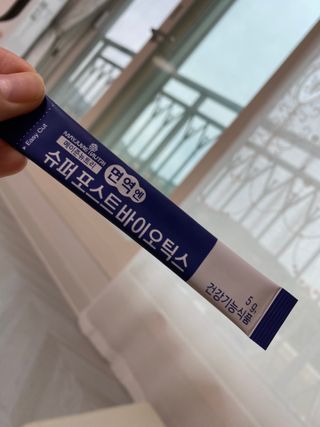 메이준뉴트리 슈퍼 포스트바이오틱스 — 5점을 준 리뷰어가 2021년 5월 올린 사용 사진