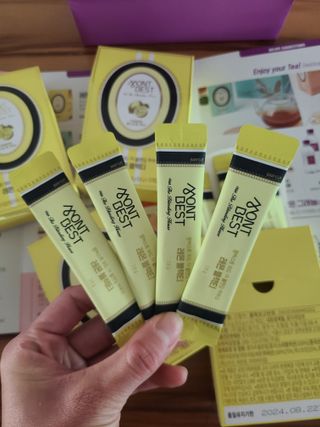 몽베스트 위드더 블랜딩 하우스 _레몬 블랙티 — 5점을 준 리뷰어가 2023년 1월 올린 사용 사진
