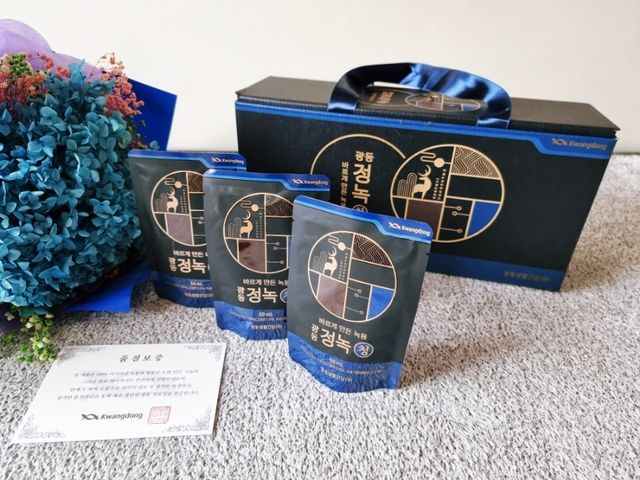 [광동] 바르게 만든 녹용, 광동정녹청 리뷰 사진