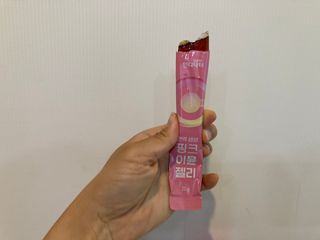 [인디닥터] 면역 생생 핑크 이뮨 젤리 — 5점을 준 리뷰어가 2022년 6월 올린 사용 사진