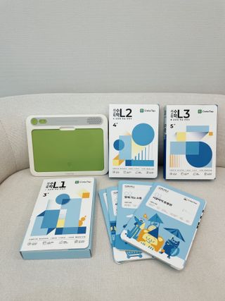 크레타탭 차세대 사고력 유아수학 학습기 페이퍼 태블릿 — 5점을 준 리뷰어가 2024년 1월 올린 사용 사진