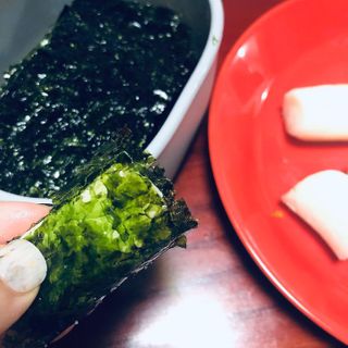 [해림맛김] 들기름에 구운 바삭바삭 김 4종 세트 + 1종 랜덤발송 총5개입 — 4.5점을 준 리뷰어가 2021년 2월 올린 사용 사진