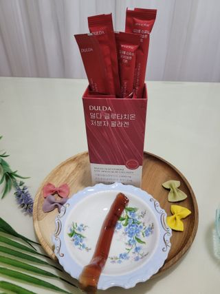 [덜다] 글루타치온 저분자 콜라겐 (20g x 15포) — 5점을 준 리뷰어가 2023년 7월 올린 사용 사진