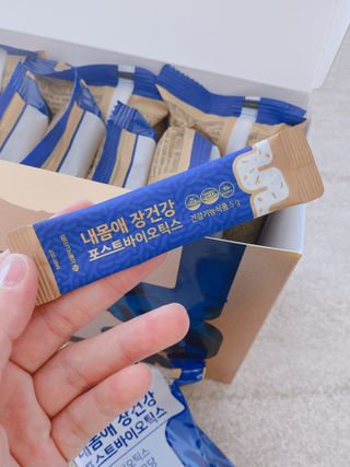 서울약사신협_내몸애장건강포스트바이오틱스_5gx100포 — 5점을 준 리뷰어가 2021년 10월 올린 사용 사진