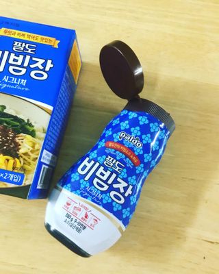 팔도비빔장 시그니처 380g 2개 — 5점을 준 리뷰어가 2022년 2월 올린 사용 사진